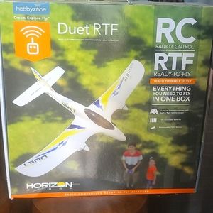 Hobby Zone Duet RTF RC Radio Control Ready To Fly Aircraft